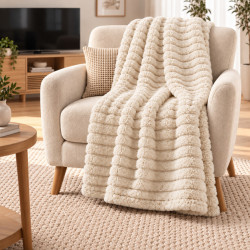 Пухкаво TV одеяло Beige Cloud – 100/175 см